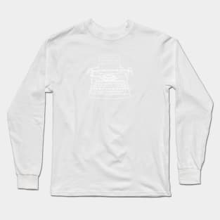 Blake, What is now proved, White, Transparent Background Long Sleeve T-Shirt